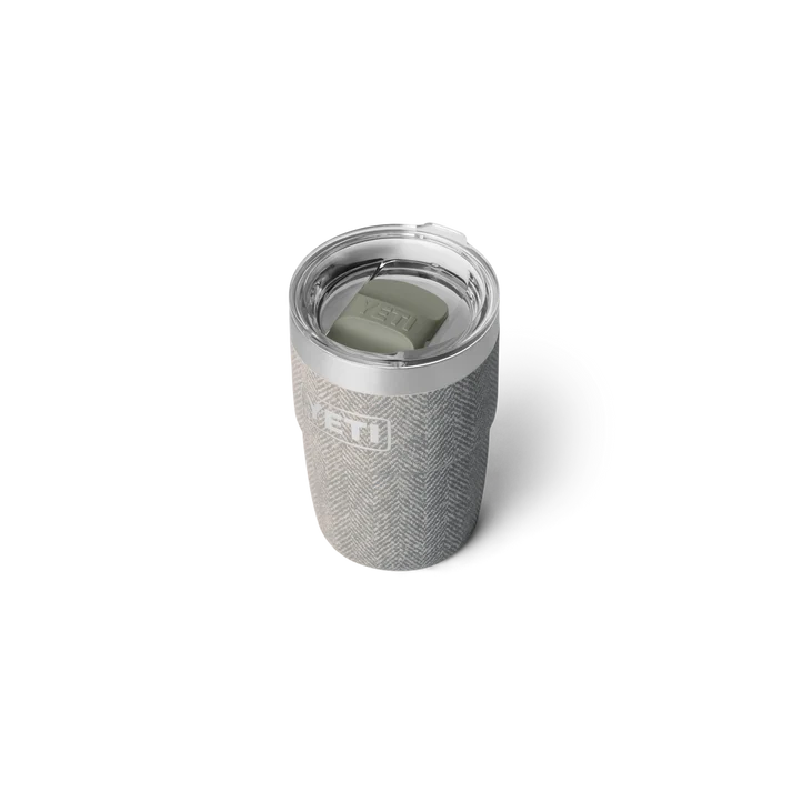 YETI Rambler 8 oz Stackable Cup in Riverhead Green with MagSlider lid and ceramic lining