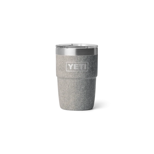 YETI Rambler 8 oz Stackable Cup in Riverhead Green with MagSlider lid and ceramic lining