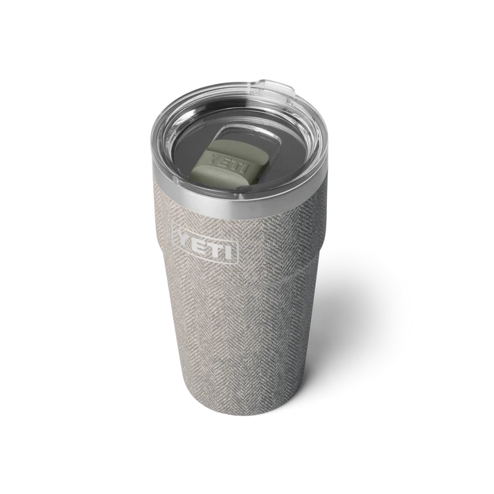 YETI Rambler 20 oz Stackable Cup in Riverhead Green with MagSlider lid