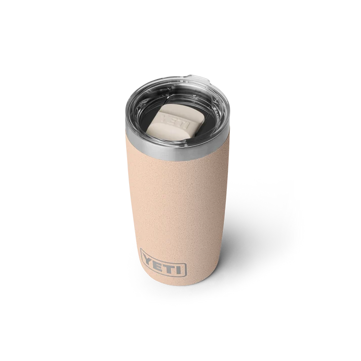 YETI Rambler 10 oz Tumbler in Tahini colour with MagSlider lid