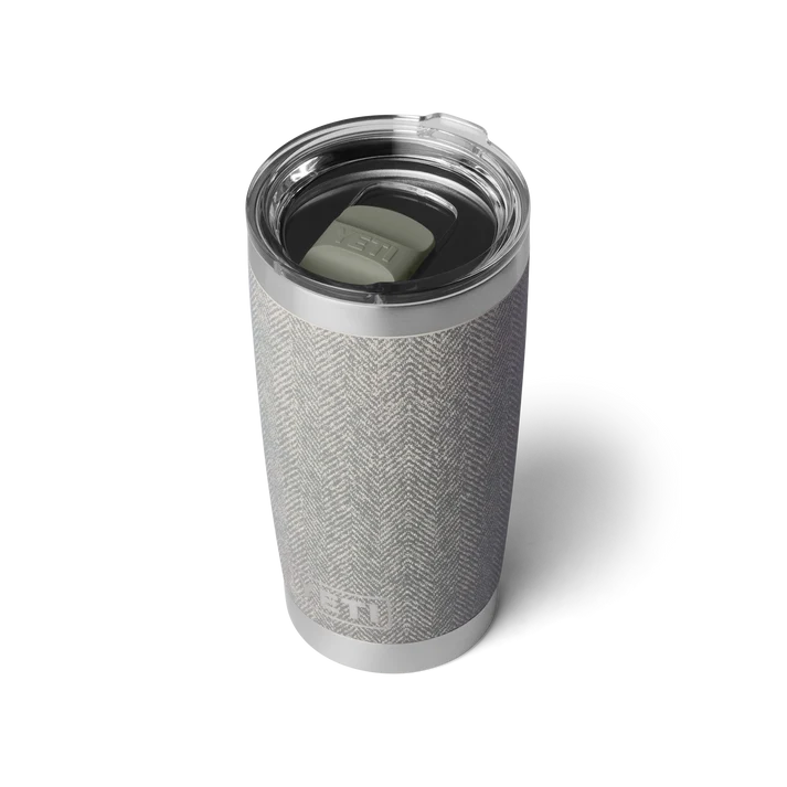 YETI Rambler 20 oz Tumbler in Riverhead Green with MagSlider lid