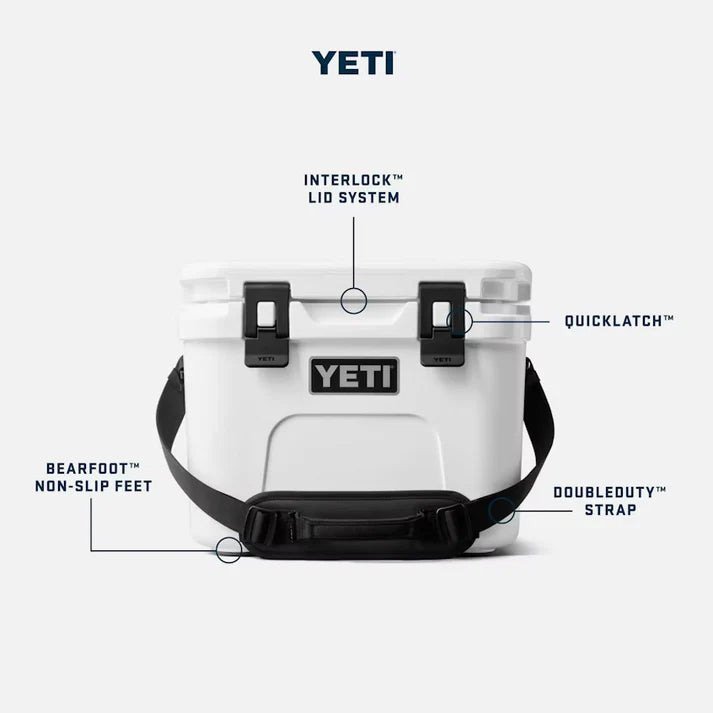 YETI Roadie 15 Cool Box - Olive King Crab Orange
