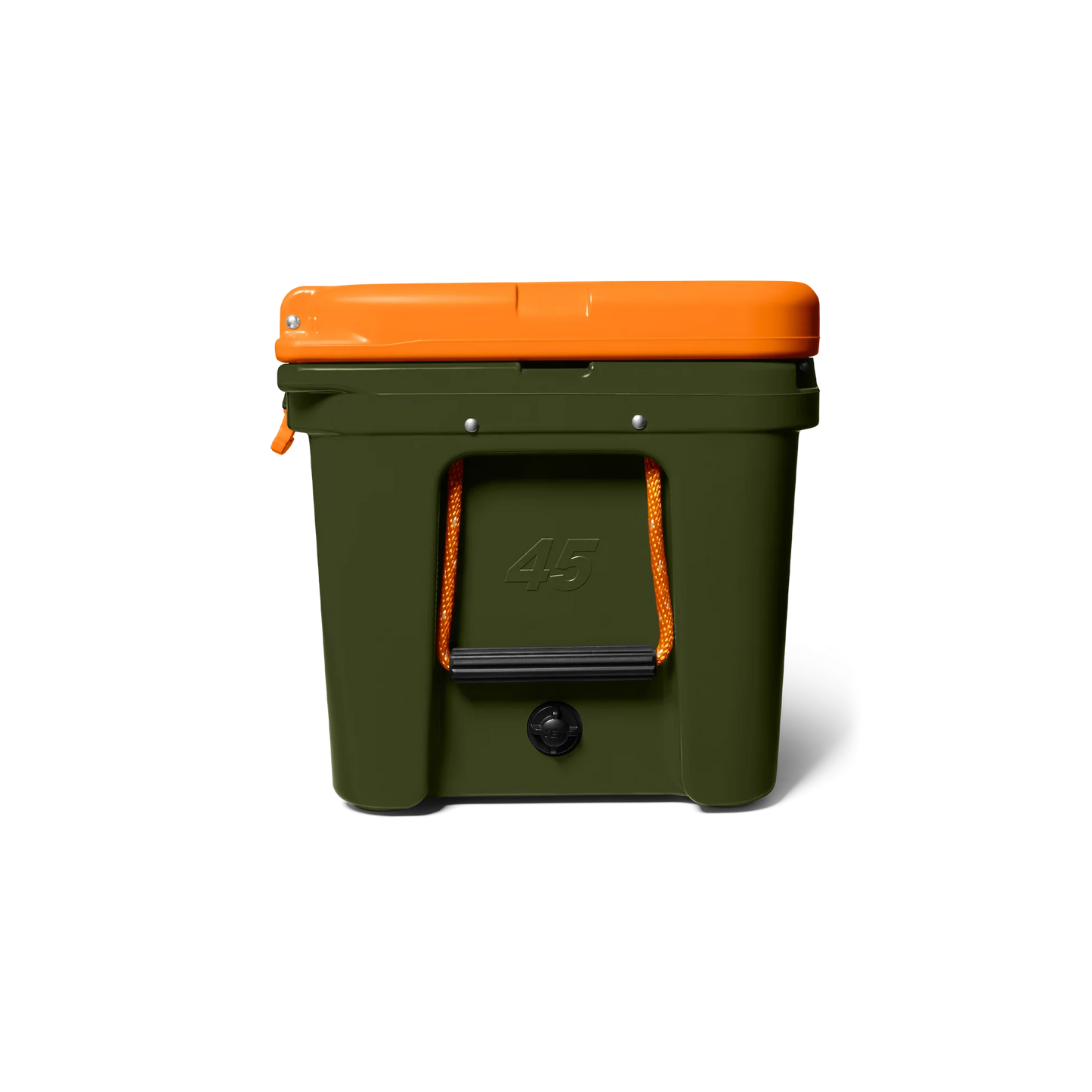YETI Tundra 45 Cool Box - Olive King Crab Orange