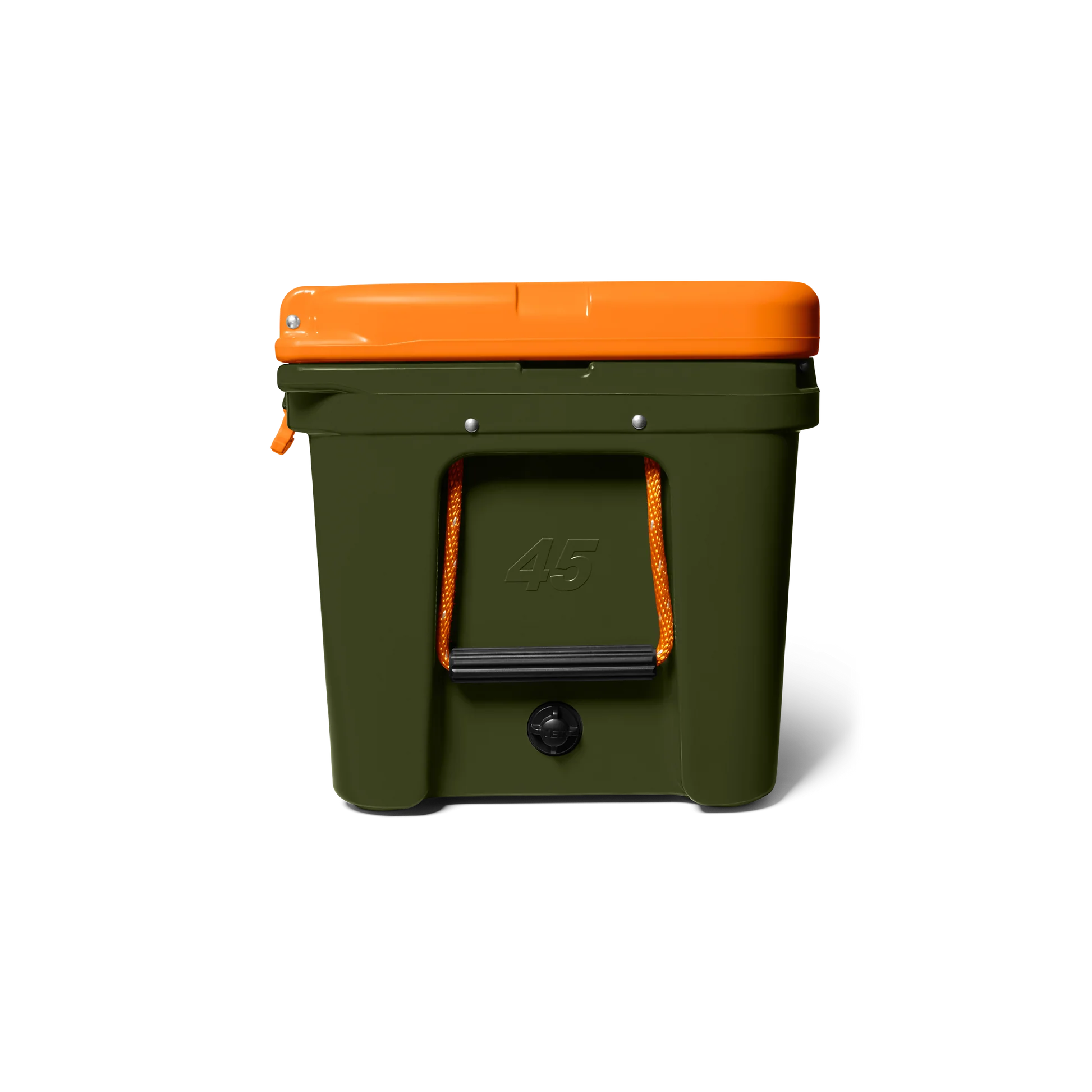 YETI Tundra 45 Cool Box - Olive King Crab Orange