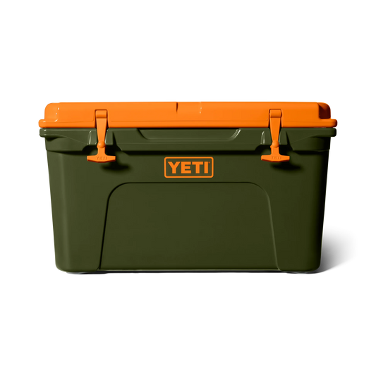 YETI Tundra 45 Cool Box - Olive King Crab Orange