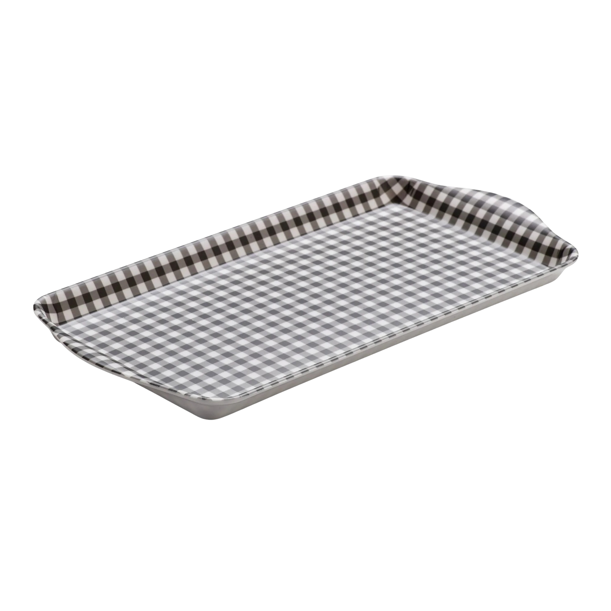 Zeal Melamine Gingham Sandwich Tray 25 x 13cm