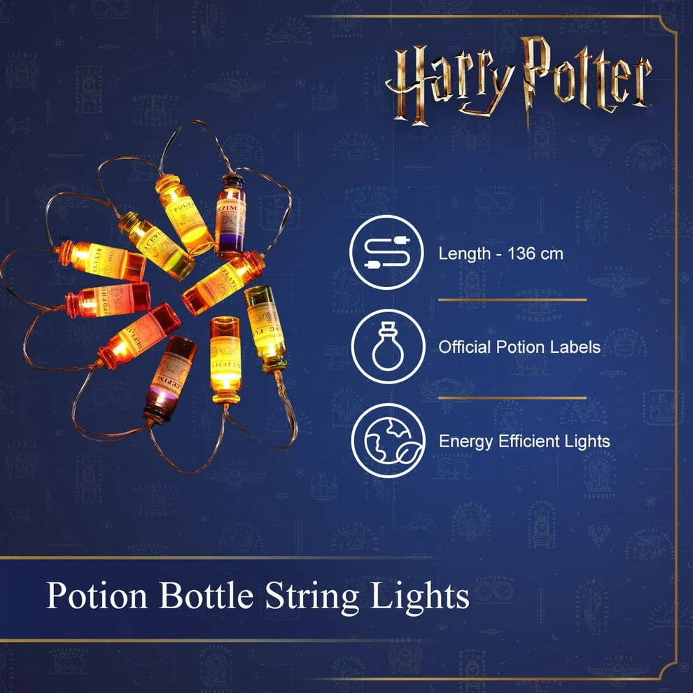 NOMA Harry Potter Slughorn potion collection LED string lights for indoor decoration