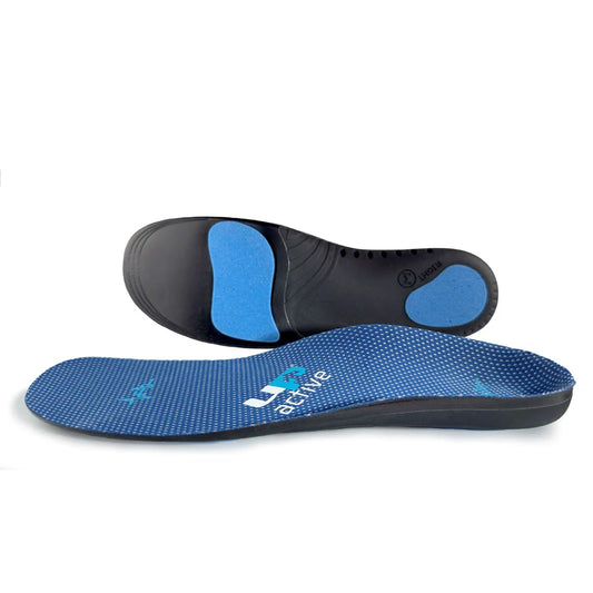 Ultimate Performance Active F3D Support+ Insole with contoured arch cradle and heel cushioning.
