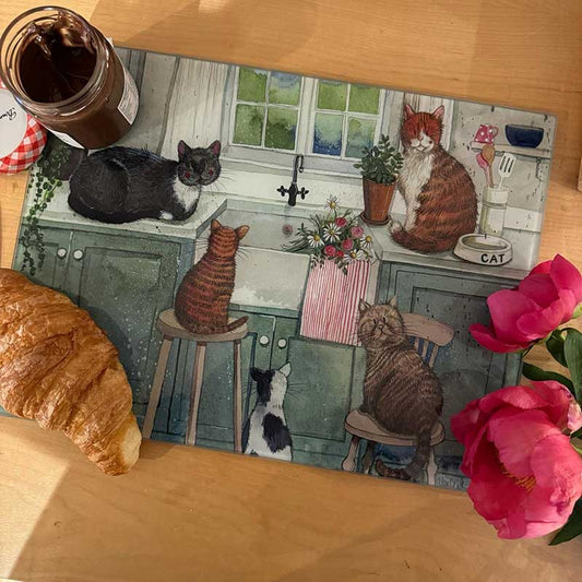 Alex Clark Cats in the Kitchen Worktop Saver