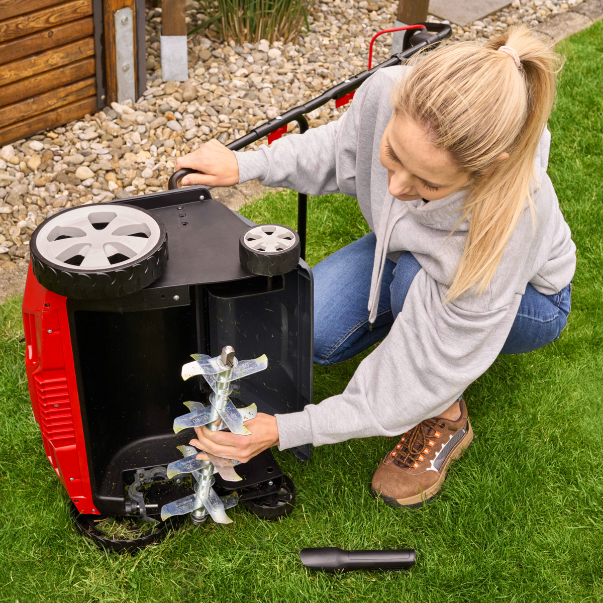 AL-KO Comfort 38.6 Li Combi Care Cordless Lawn Scarifier 38cm with Battery & Charger