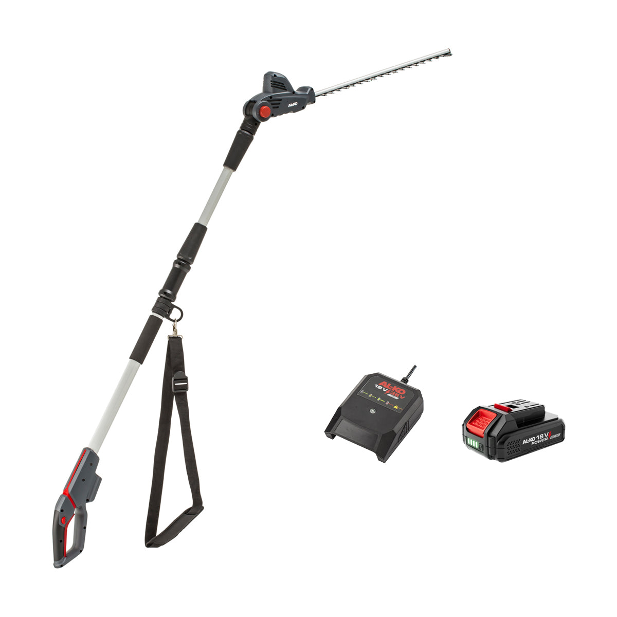 AL-KO 18V/36V Comfort HTAD 1845 Cordless Long Reach Hedge Trimmer