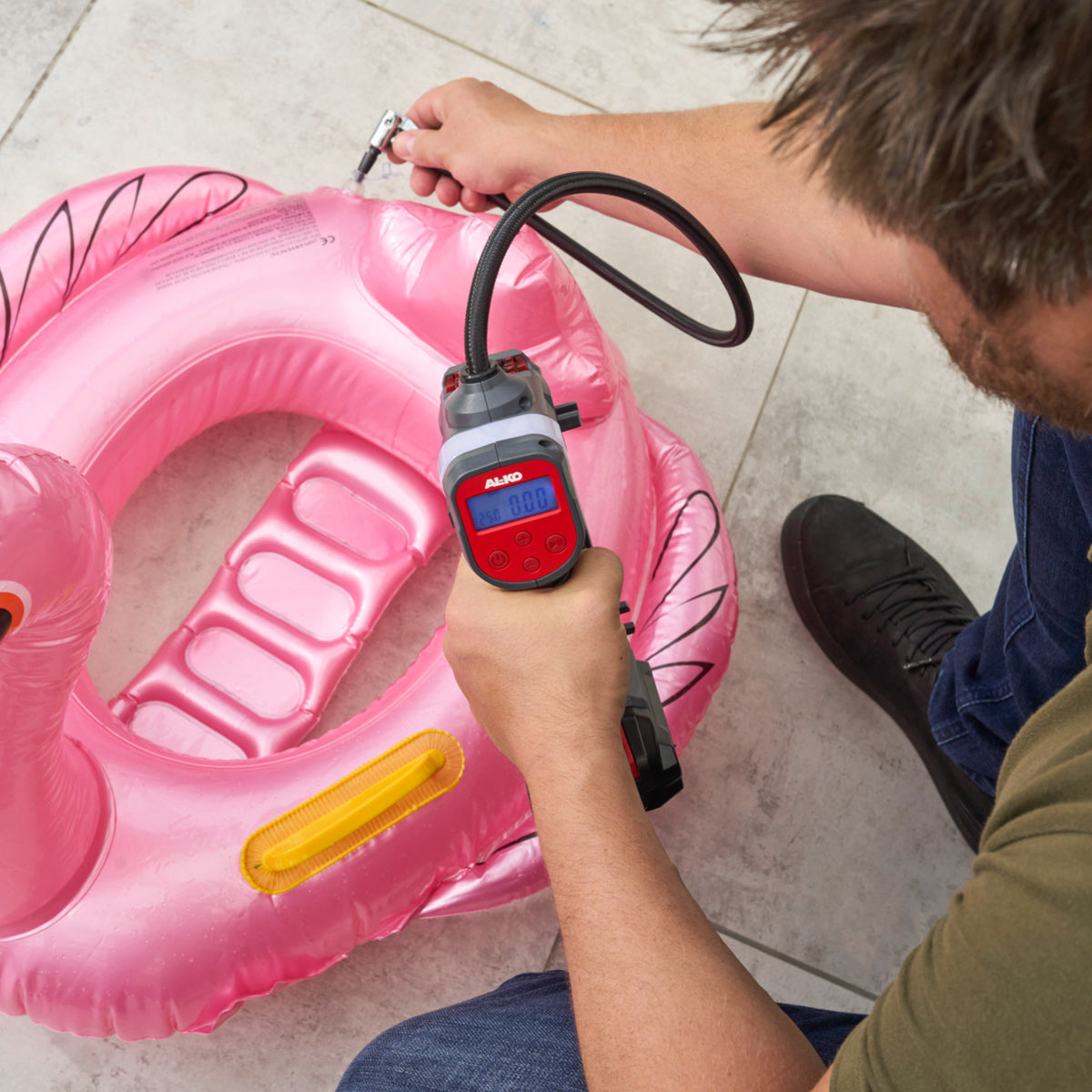 AL-KO Comfort ACD 1810 Cordless Air Compressor with Battery & Charger