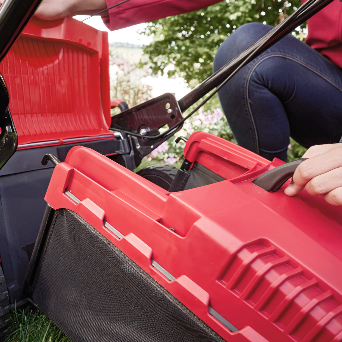 AL-KO Petrol Lawnmower 4716 SP-A Easy 46cm 18" Cut Self Propelled Alko Engine