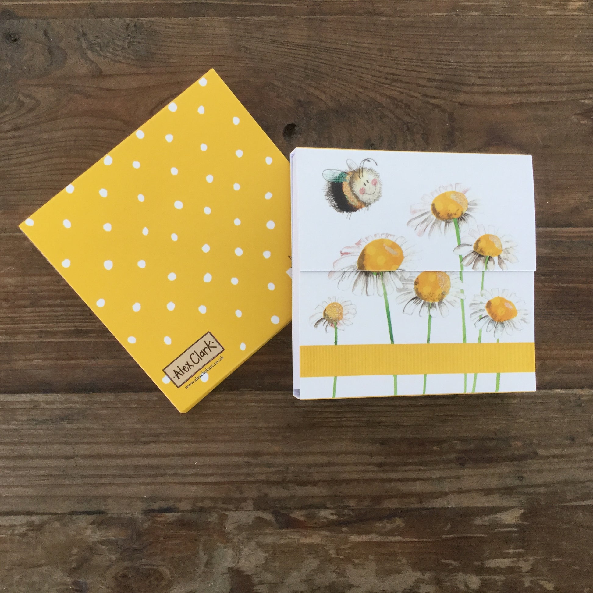 Alex Clark Bees Mini Magnetic Notepad