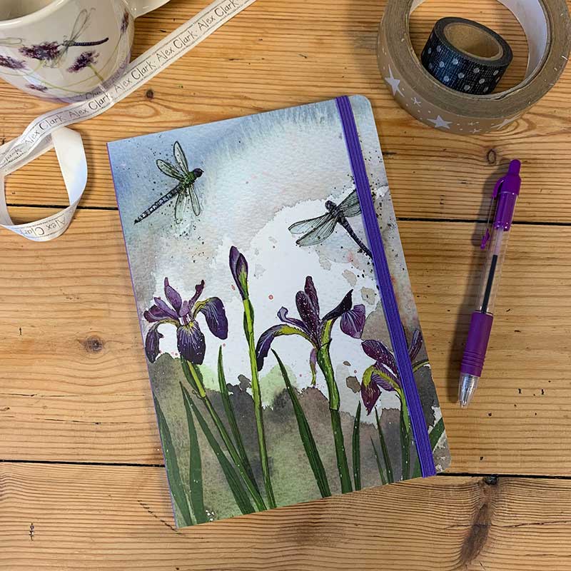 Alex Clark Dragonflies Large Chunky Notebook