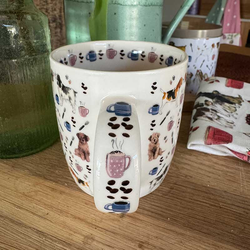 Alex Clark Dog & coffee Mug