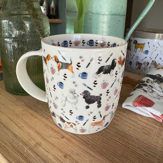 Alex Clark Dog & Coffee Mug