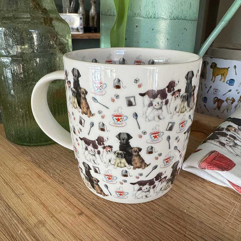 Alex Clark Dog & Tea Mug
