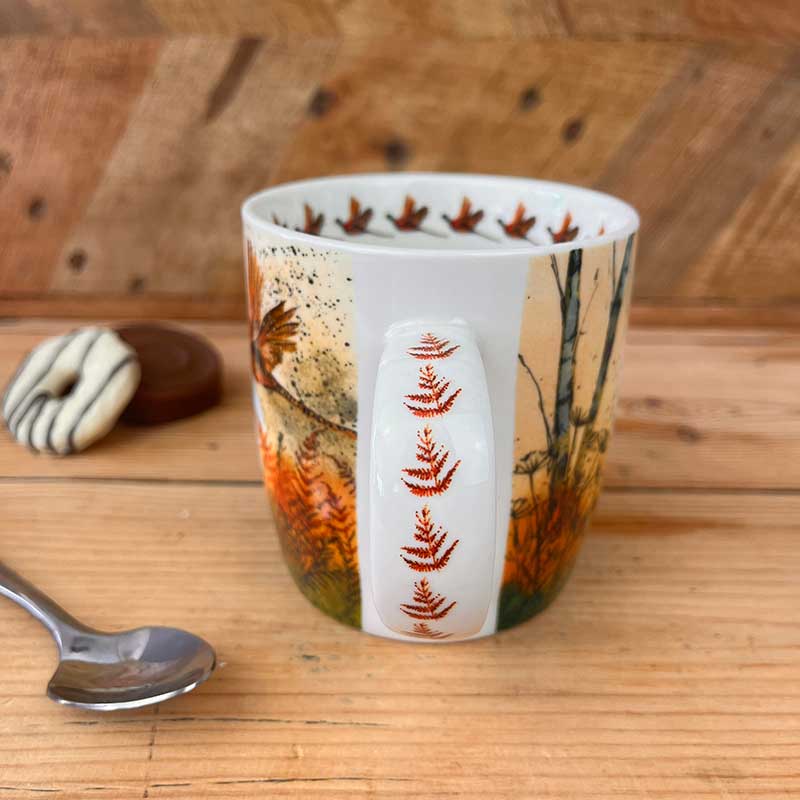 Alex Clark Pheasant and Bracken Mug 