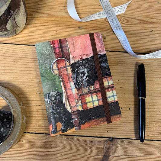 Alex Clark Sophie and Scarlet Small Chunky Notebook