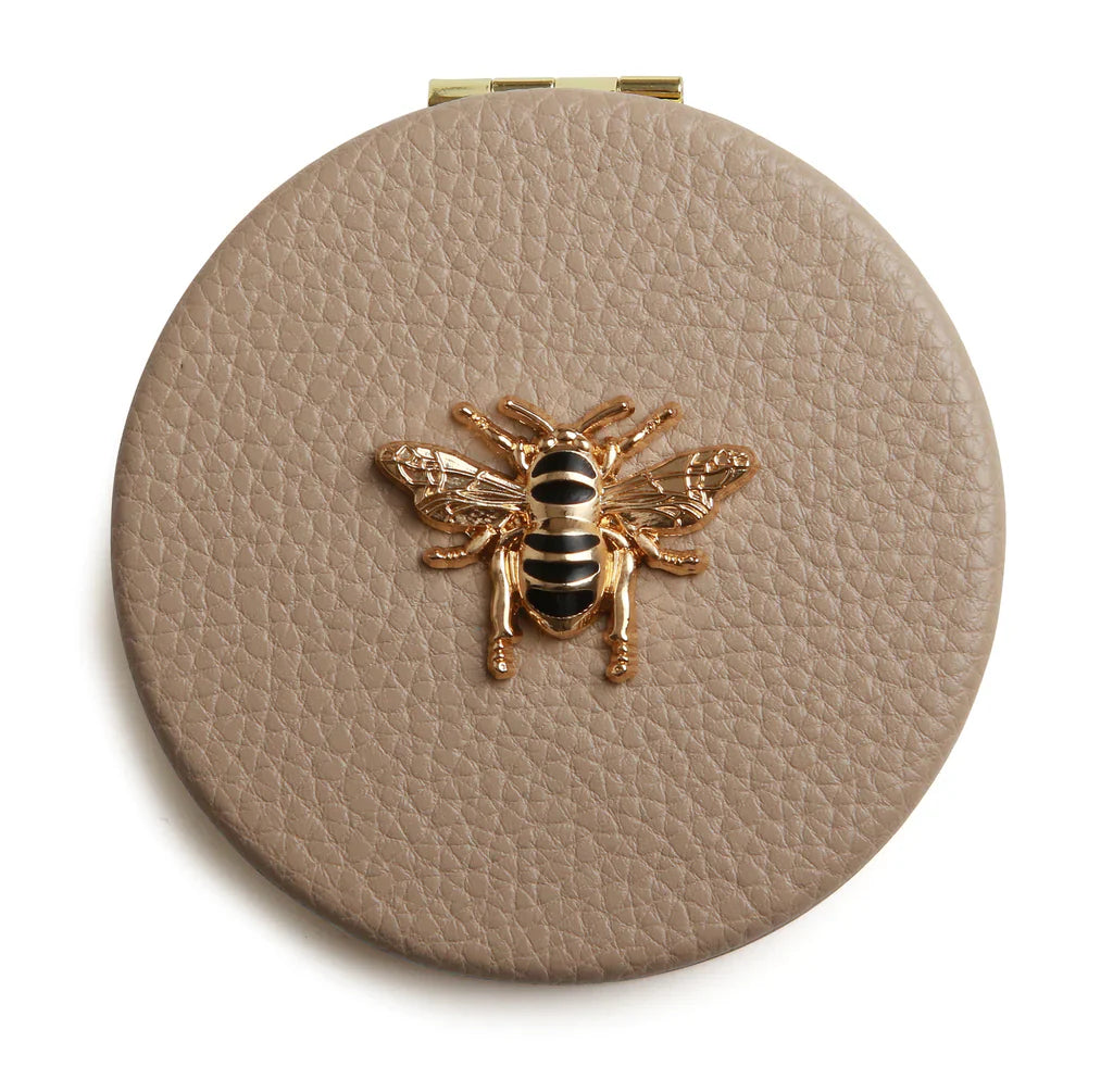 Alice Wheeler Round Compact Mirror