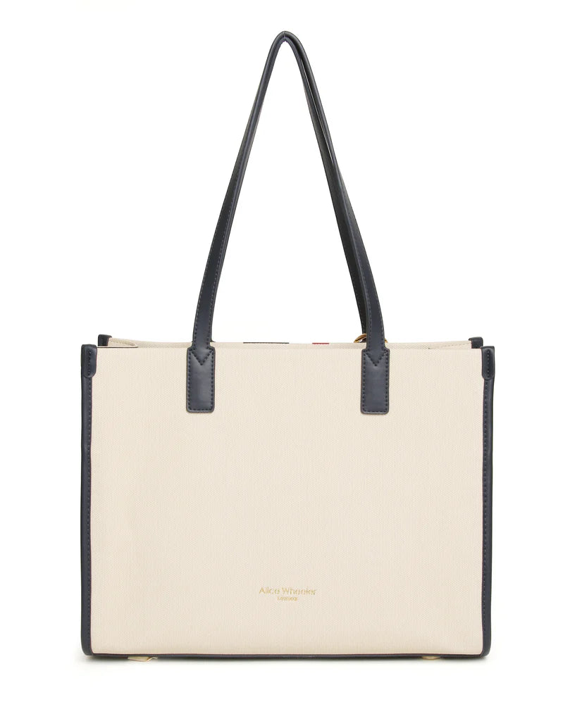 Alice Wheeler Amalfi Stripe Tote Bag