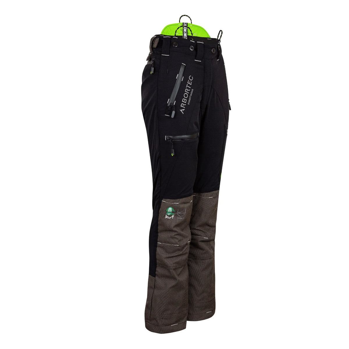 Arbortec Women's Breatheflex Pro Chainsaw Trousers Class 1 Design A front view