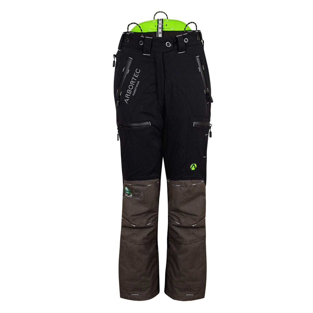 Arbortec Women's Breatheflex Pro Chainsaw Trousers Class 1 Design A front view