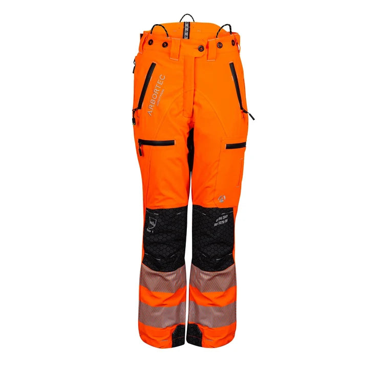 Arbortec Women's Breatheflex Pro Chainsaw Trousers Class 1 Design A front view