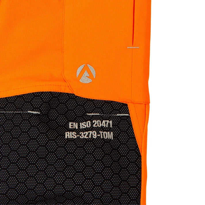 Arbortec Women's Breatheflex Pro Chainsaw Trousers Class 1 Design C front and back view