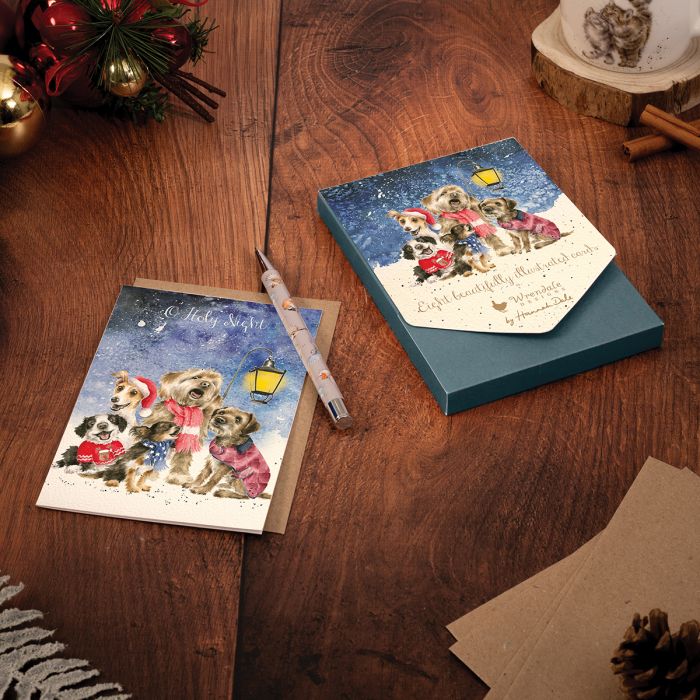 Wrendale O Holy Night Dog Card Pack