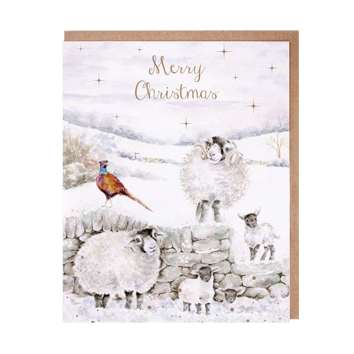Wrendale Merry Christmas to Ewe Sheep Christmas Card Pack
