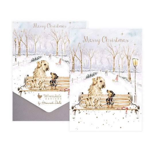 Wrendale Winter Walks - Boxed Christmas Card Pack