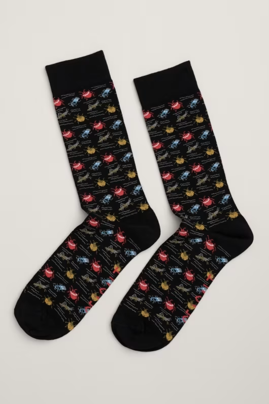 Seasalt Men's Bamboo Arty Socks