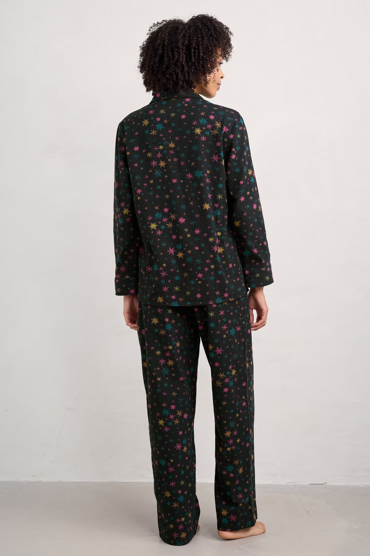 Seasalt Simple Stars Flannel Pyjamas