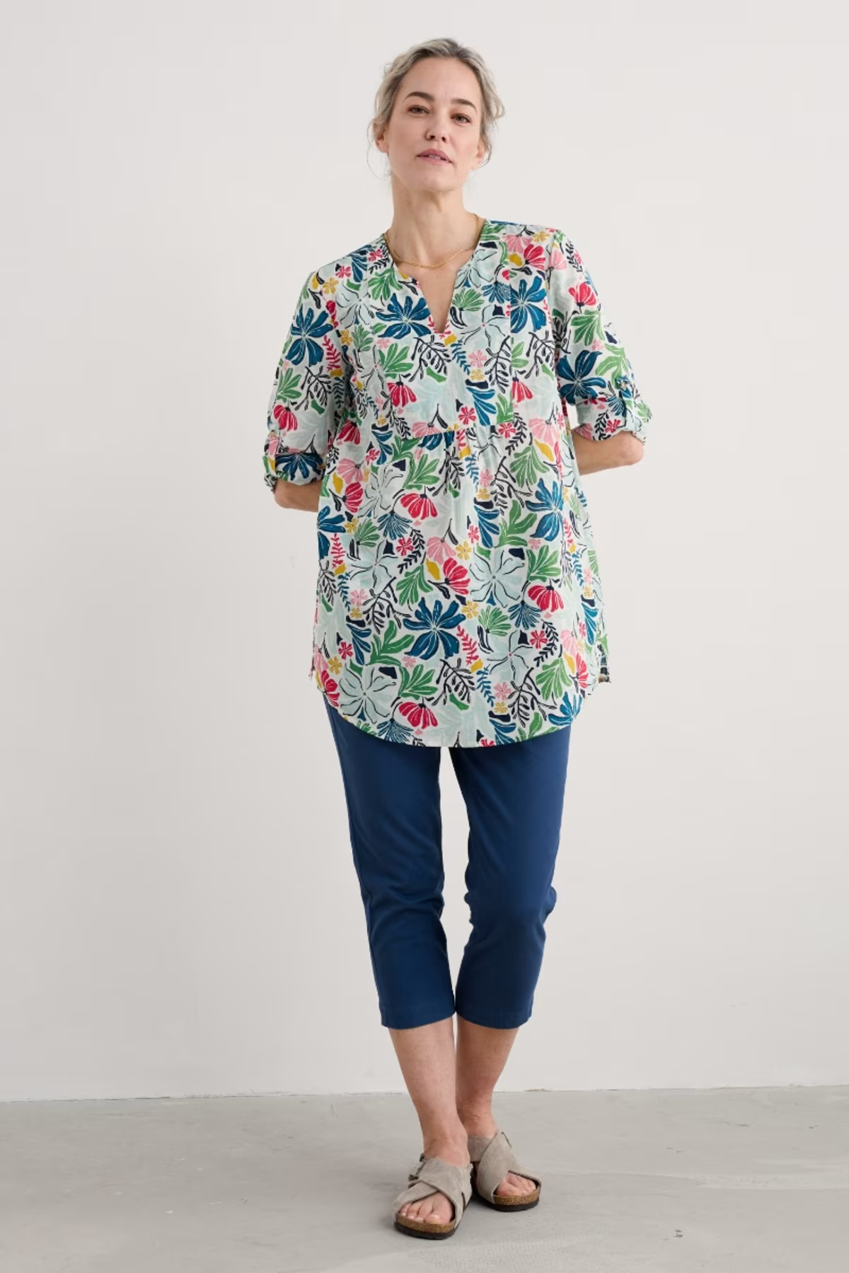 Seasalt Op Art Tunic Top
