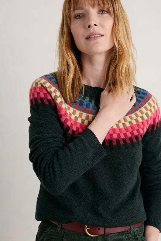 Seasalt Berlewen Fair Isle Jumper Sam Turner & Sons