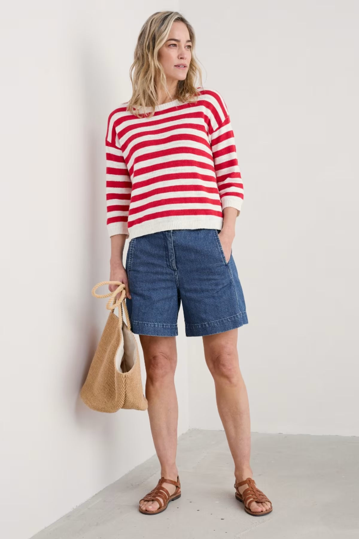 Seasalt Knavock Striped Jumper