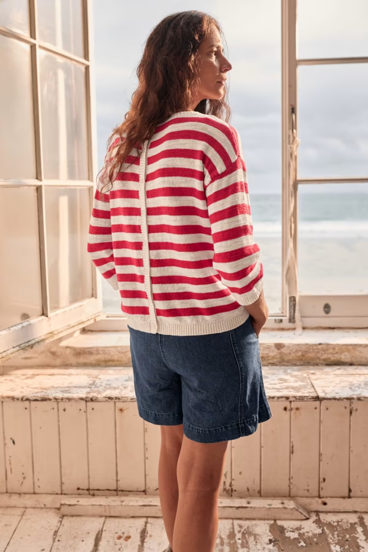 Seasalt Knavock Striped Jumper