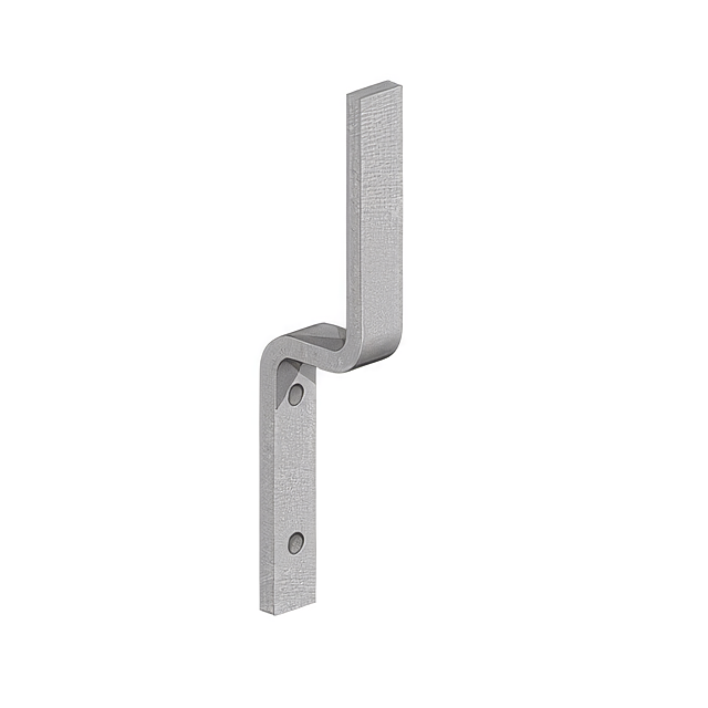 50mm (2") Galvanised Gate & Fence Rail Bracket 2-Pack