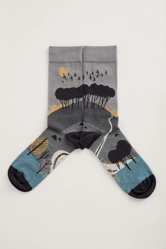 Seasalt Men's Postcard Socks