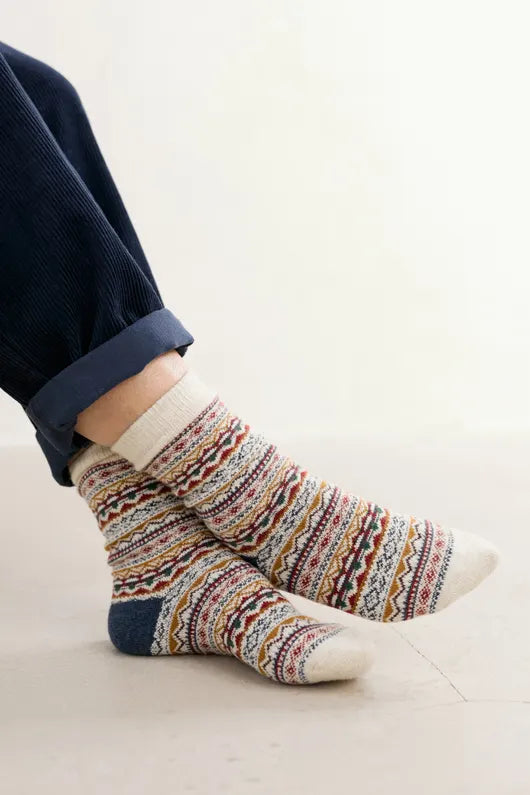 Seasalt Fair Isle Socks