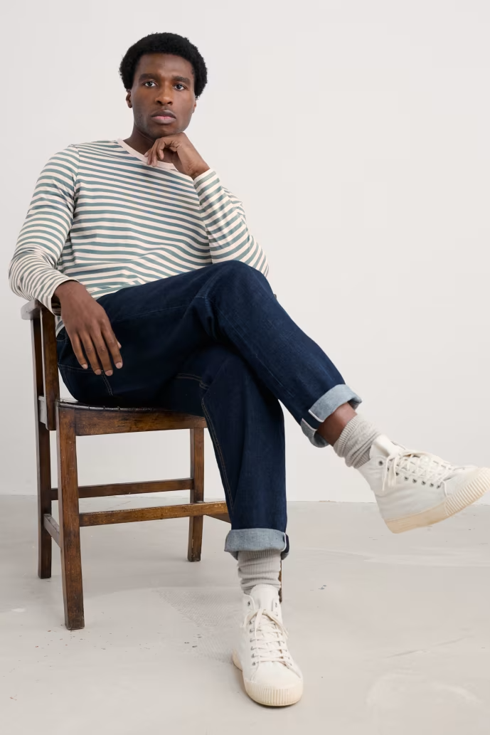 Seasalt Mens Crew Neck Sailor Shirt