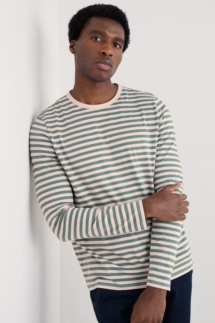 Seasalt Mens Crew Neck Sailor Shirt