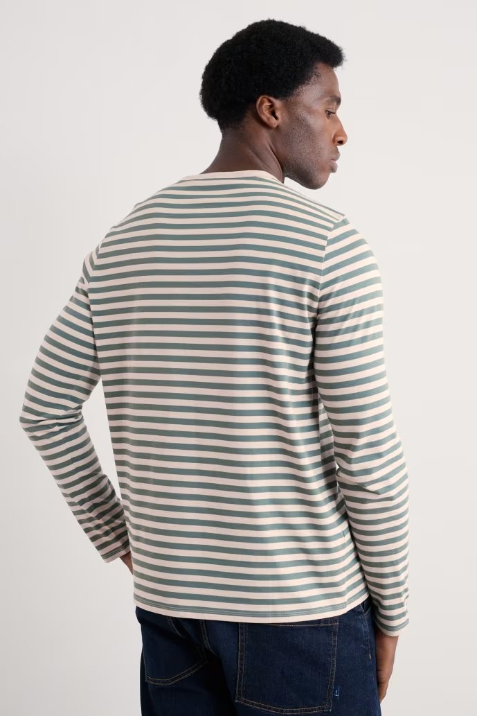 Seasalt Mens Crew Neck Sailor Shirt