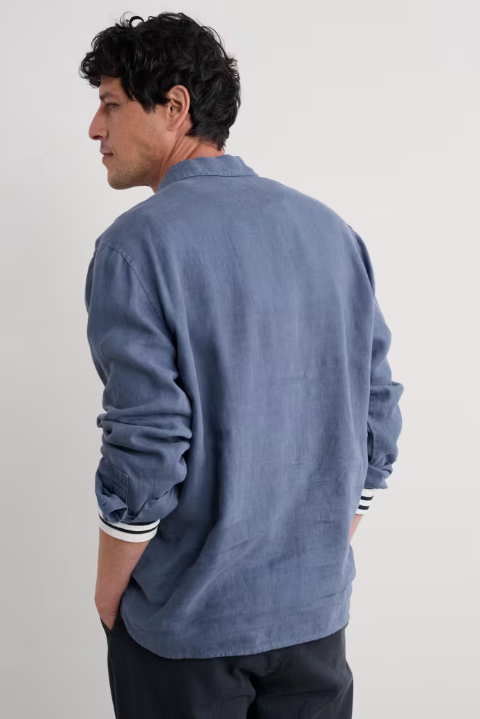 Seasalt Mens Artists Linen Shirt