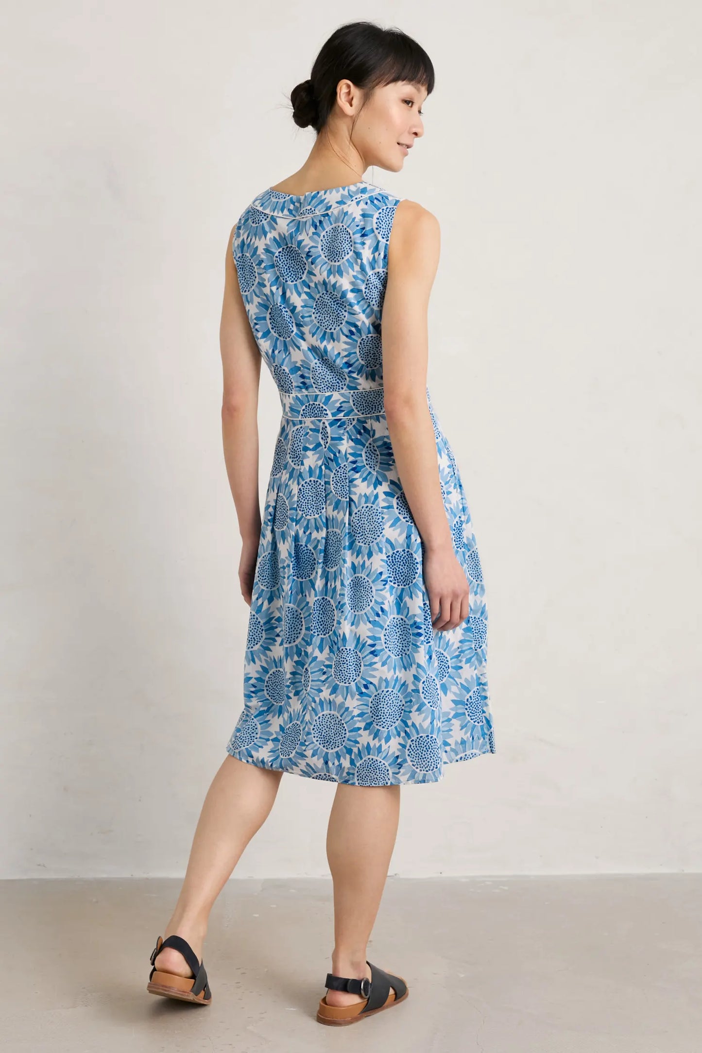 Seasalt Sleeveless Villa Garden Dress