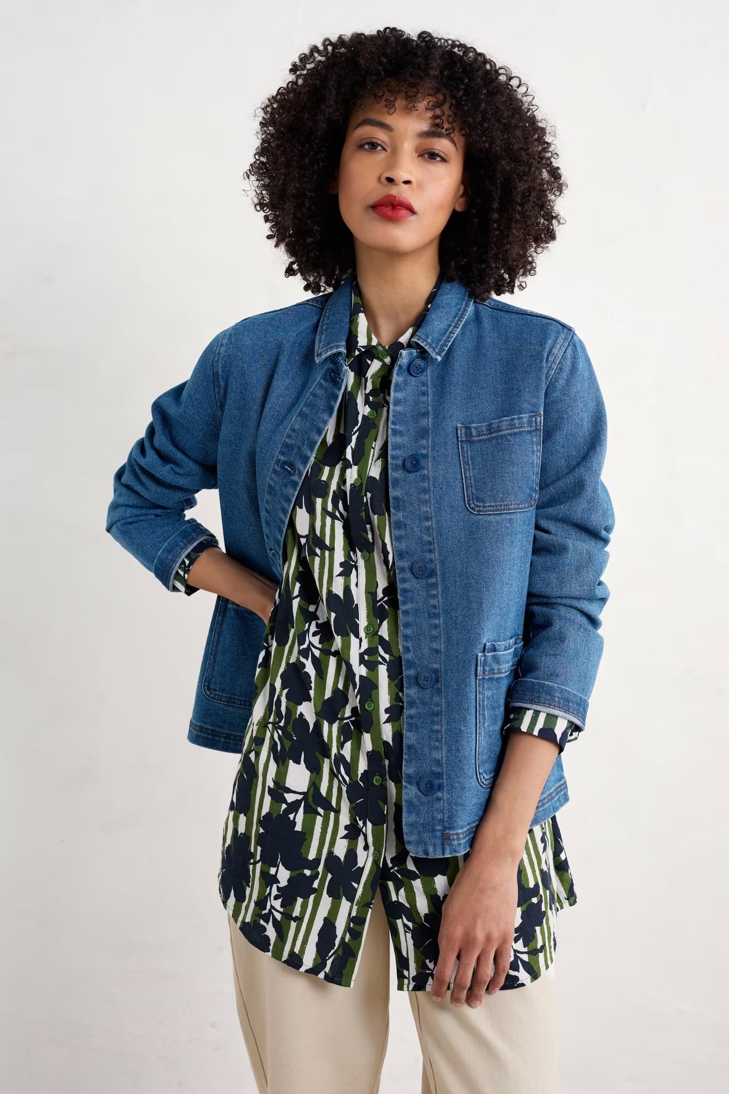 Seasalt Wren Flutter Longline Shirt