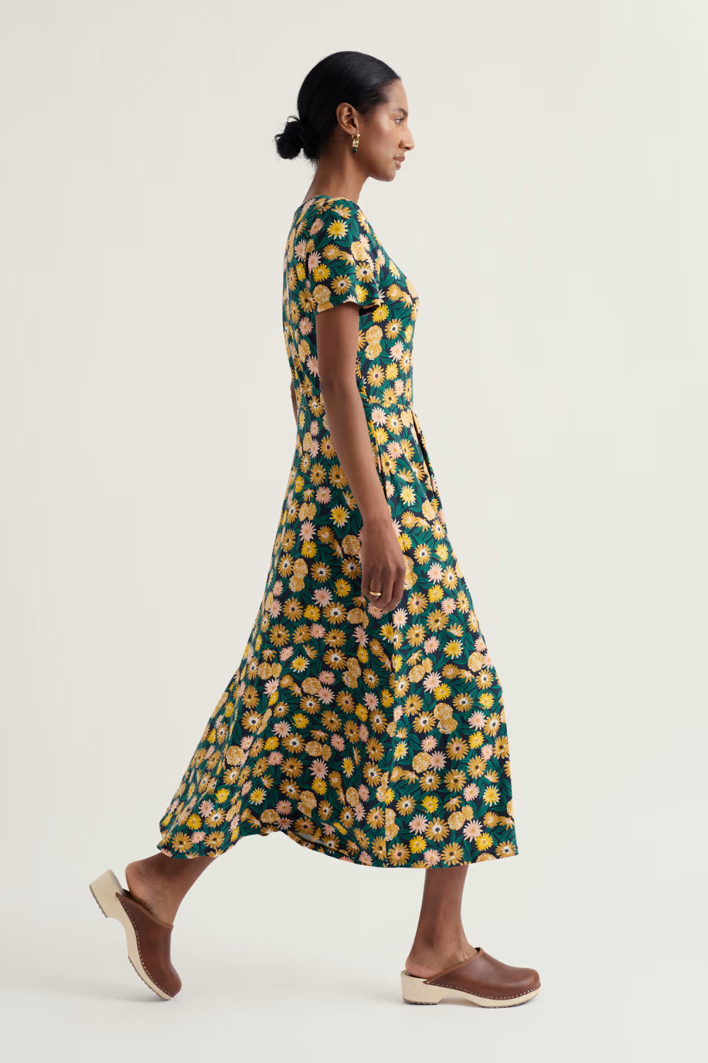 Seasalt Veronica Short-Sleeve Midi Dress
