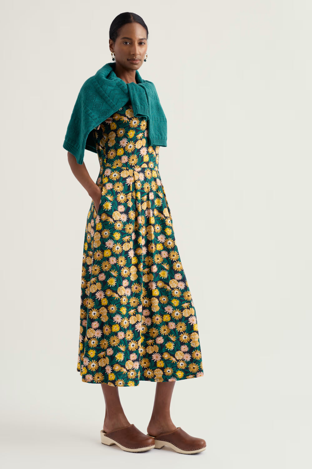 Seasalt Veronica Short-Sleeve Midi Dress
